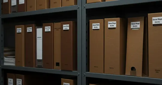 Corporate archive records catalog