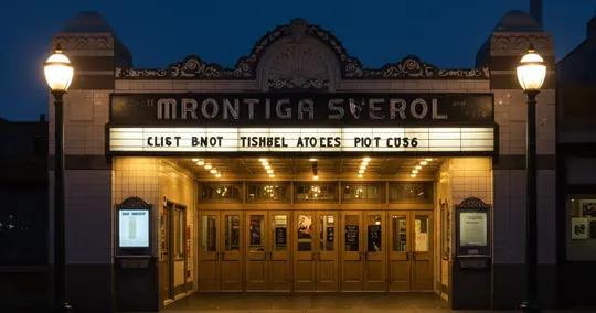 Historic theater venue directory