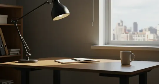 Standing desk ergonomics hub
