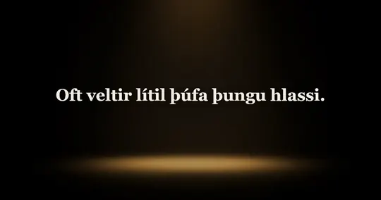 Icelandic