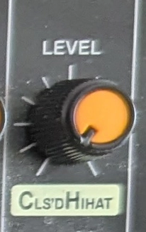 Closed Hi-hat control for Roland TR-08