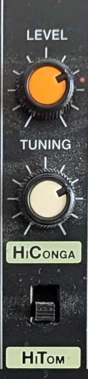 High Tom control for Roland TR-08