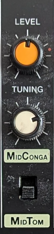 Mid Tom control for Roland TR-08