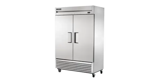 True TWT-48-HC Two-Door Worktop Refrigerator